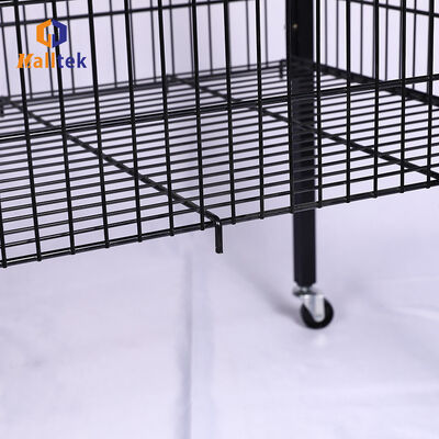 Popular Promotion cage Capacity Stackable Wire Baskets Customizable colors