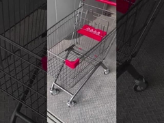 Nieuwe stijl winkelwagen Europese stijl wolfraam legering bedekt