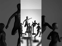 Hot sale Kinderen Mannequins Venster display Voor de verkoop Mannequins